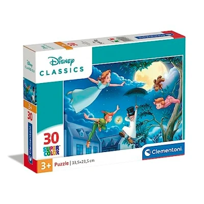Imagen de Clementoni 20279 Supercolor Puzzle 30 Piezas, Disney Classics, Infantil A Partir De 3 Años