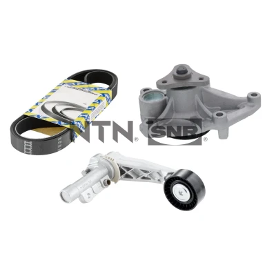 Imagen de SNR KAP859.400 Bomba de agua + kit correa poli V MINI: Hatchback, Clubman, PEUGEOT: 207 308 I 2008 Familiar