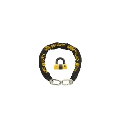Imagen de Burg Wachter Cadena de seguridad para motocicleta, 1 m, 12 mm, color negro