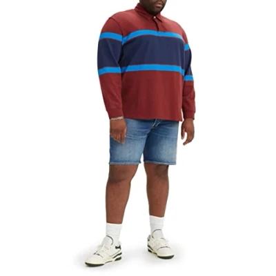 Imagen de Levi&#039;s 501 Original Shorts Big &amp; Tall Pantalones cortos vaqueros Hombre, Dark Indigo Worn In, 50