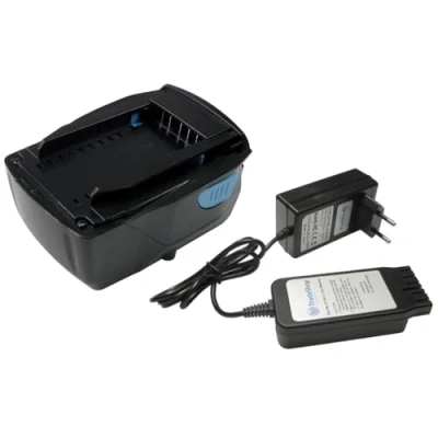 Imagen de “Trade Shop Juego 2 en 1: batería de Iones Litio 21,6 V 3000 mAh + Cargador con Fuente alimentación incluida Compatible Hilti B22 B22/1.6 B22/2.6 B22/3.0 B22/3.3 B22/5.2 B22/8.0