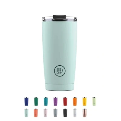 Imagen de Termo Café Bebidas Calientes 5 Horas y Frías 10 550 ml Vaso Térmico de Acero Inoxidable Libre BPA Tapa Hermética Diseño Antimanchas Pastel Sky Cool Bottles