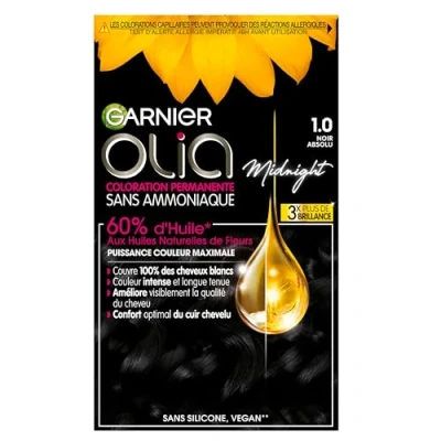 Imagen de Garnier Olia Vivids Coloration Permanente Intense à l’Huile Sans Ammoniaque Rouge 6.60