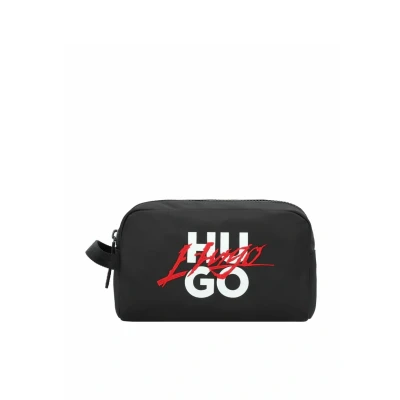 Imagen de HUGO Handwritten2.0_Washb, Bolsa de Lavado Hombre, Black1,