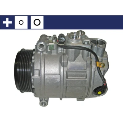 Imagen de MAHLE ORIGINAL ACP 57 000S Compresor de Aire Acondicionado 7SEU17C 12 PAG 46 R 134 a con junta anular MERCEDES BENZ: Clase E Berlina, SL Cabrio
