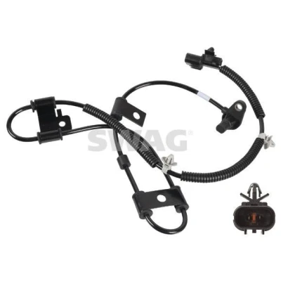 Imagen de SWAG 33 10 5870 Sensor de ABS Eje delantero, izquierda 1080 KIA: RIO 2, HYUNDAI: ACCENT 3 Stufenheck