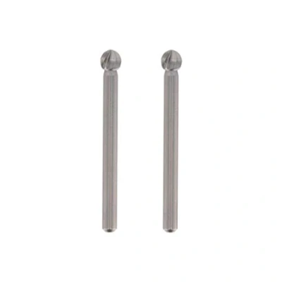 Imagen de Dremel 192 Juego de accesorios fresado en 2 paquetes, fresas alta velocidad forma bola con un diámetro trabajo 4,8 mm
