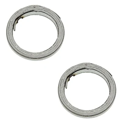 Imagen de cyclingcolors 2x juntas sistemas tubos de escape moto ciclomotore 31mm x 40mm 3mm universale