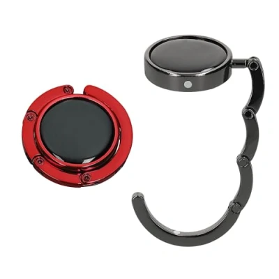 Imagen de kwmobile Ganchos de Bolso para Mesa 2X Colgador portátil con Gancho Abrigos Bolsos Paraguas MAX. 3 kg