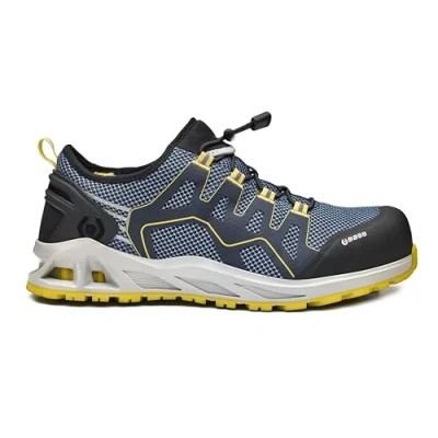 Imagen de BASE, K Walk, zapato de seguridad, Kaptiv, color azul y amarillo, S1P HRO SRC, talla 45