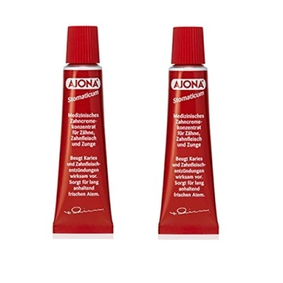 Imagen de Ajona Stomatikum Toothpaste 25ml (Pack of 2) by