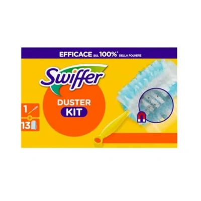 Imagen de Swiffer Kit Plumero Atrapapolvo, Atrapa Y Retiene 3 Veces Mas Polvo Suciedad, Limpia El en Cualquier Superficie, 15 Recambios