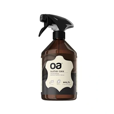 Imagen de OA Limpiador Cuero LEATHER CARE (500 ml) I Elimina la Suciedad y las Manchas, no Seca Tapiceria Coche Producto de Limpieza Ecológico para Todos los Productos Piel
