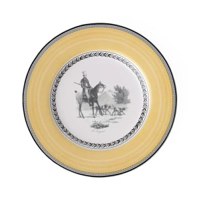 Imagen de Villeroy &amp; Boch Audun Chasse 1010702610 Plato llano de 27 cm, Porcelana, Amarillo