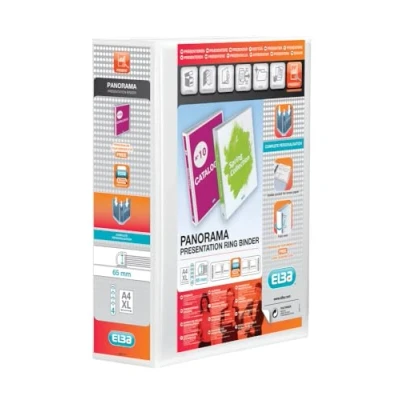 Imagen de ELBA PRESBINDER A4 65MM 4D WHITE