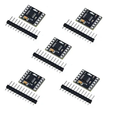 Imagen de ZkeeShop 5Pcs DRV8833 2 Channel H Bridge Motor Drive Module 1.5A DC Gear Driver Board