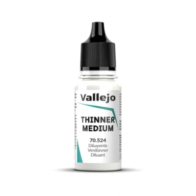 Imagen de Vallejo Thinner Medium Diluyente, Incolor, 18 ml