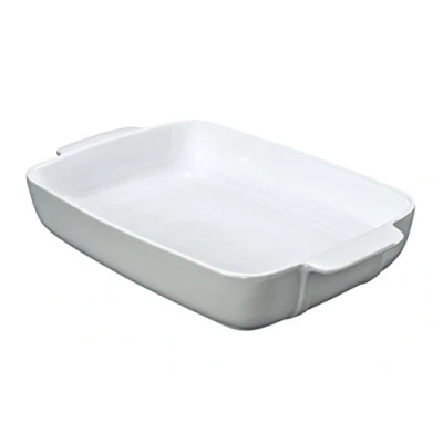 Imagen de Pyrex Firma Bandeja Rectangular en gres de tamaño 35 x 25 cm, Gris, Cerámica, 35x25cm