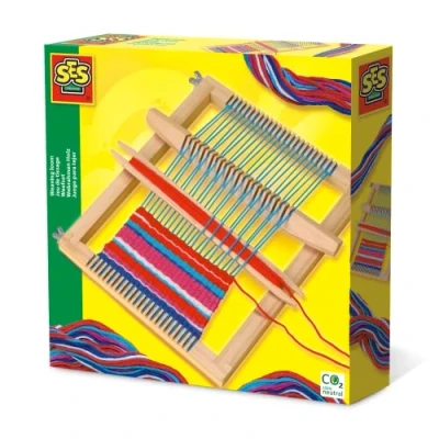 Imagen de SES Creative Webrahmen Set Telar de Tejido, Multicolor, Large (00876)