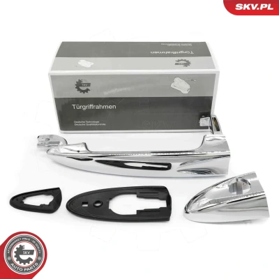Imagen de ESEN SKV 97SKV010 Manecilla de Puerta Delante, izquierda sin cilindro cierre cromado LANCIA: Ypsilon II