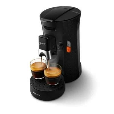 Imagen de Philips CSA240/21 Senseo Select, Intensity Plus, Crema función Memo, color negro con efecto moteado