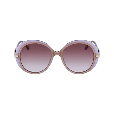 Imagen de KARL LAGERFELD KL6084S Gafas, Beige/Lilac, 55/17/140 para Mujer