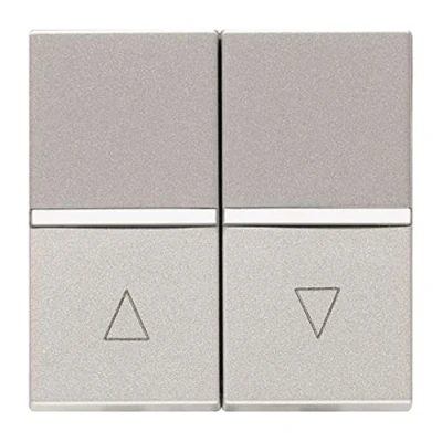 Imagen de Niessen n2244pl pulsador para persianas zenit plata Ref. 6522015113