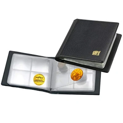 Imagen de SAFE 227 Pocket Coin Album Álbum de monedas bolsillo Mini con 10 páginas para 40 hasta 38 mm