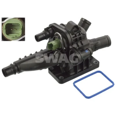 Imagen de SWAG 62 10 6066 Termostato, refrigerante 83 con junta sensor, termostato PEUGEOT: 308 I Hatchback, 207 Partner II Tepee