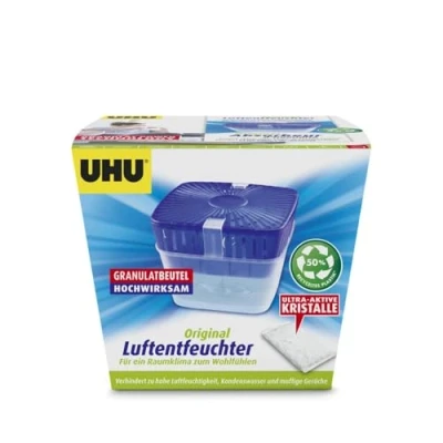 Imagen de UHU Deshumidificador original, combate la humedad y el moho en hogar, 450 g