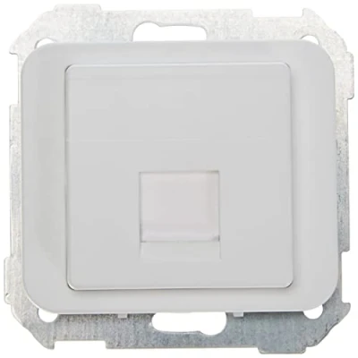 Imagen de Simon 75585 60 adaptador 1 rj 45 amp s 75 blanco nieve Ref. 6557530317