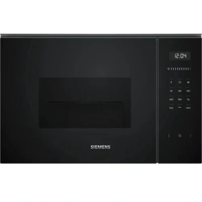 Imagen de Siemens Microondas integrable iQ500, 59 x 38 cm, humidClean, touchControl, Grill, Negro, BE555LMB1