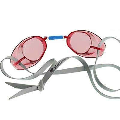 Imagen de Malmsten Swedish Goggles Gafas de natación clásicas (rojo)