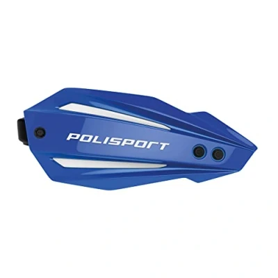 Imagen de POLISPORT 8308600004 Paramanos BULLIT FWA fabricado en plástico con kit de montaje incluido compatible todos los modelos motocross/enduro color azul