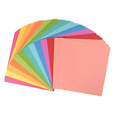Imagen de Florence Cardstock Cuadrado (216 Gramos/m², 30,5 x cm, 60 Unidades, para álbumes de Recortes, Tarjetas, Troquelado y Otras Manualidades Papel, Colores Brillantes, 30.5 cm