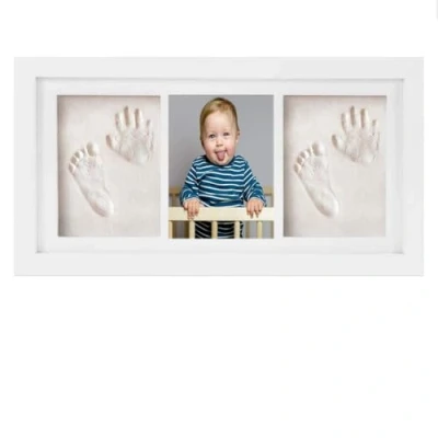 Imagen de APOTRONI Set Marco Huellas bebe, Kit de para Huella Pie y Manos del Bebe Precioso Recuerdo Tu Bebé, Recien Nacidos Perro