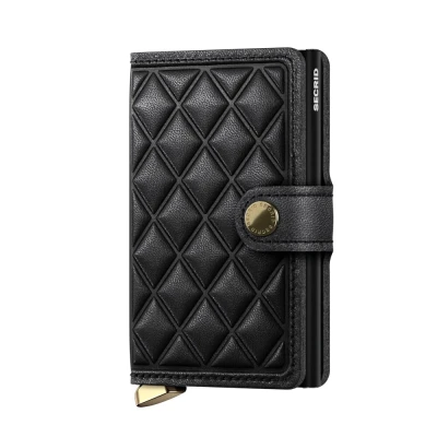Imagen de Secrid Miniwallet Emboss Diamond Black Grabado gratuito