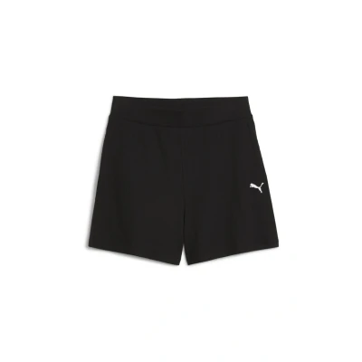 Imagen de Shorts de canalé tiro alto ESS ELEVATED 5&quot;para mujer