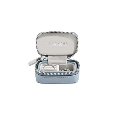 Imagen de Stackers Joyero de viaje pequeño azul oscuro