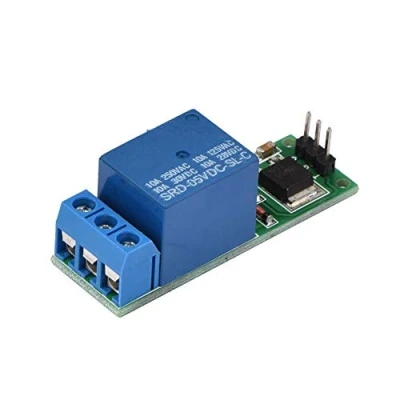 Imagen de Akozon Tablero de disparo bajo pulso Mini 6 24V Flip Flop Latch Módulo relé Interruptor bloqueo automático biestable