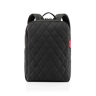 Imagen de reisenthel mochila classic M rhombus black diseño de bien pensado y moderno con espalda malla fondo rectangular para mayor estabilidad, Couleur:rhombus