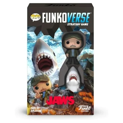 Imagen de Funko 46069 Pop Funkoverse: Jaws 100 Expandalone Estrategia Juego de Mesa, 2 jugadores, Multicolor