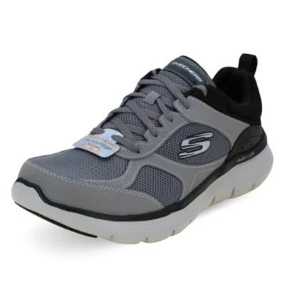Imagen de Skechers Flex Advantage 5.0, Zapatos Hombre, Negro carbón, 43 EU