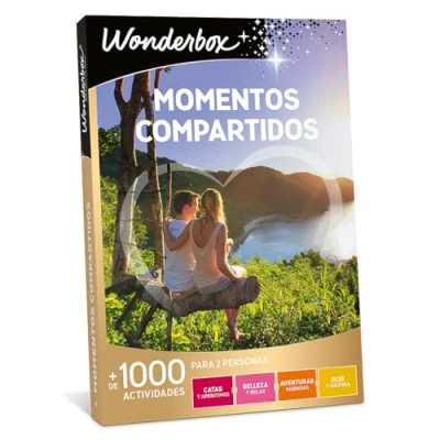 Imagen de WONDERBOX Caja Regalo Momentos COMPARTIDOS 1.100 Actividades para Dos Personas