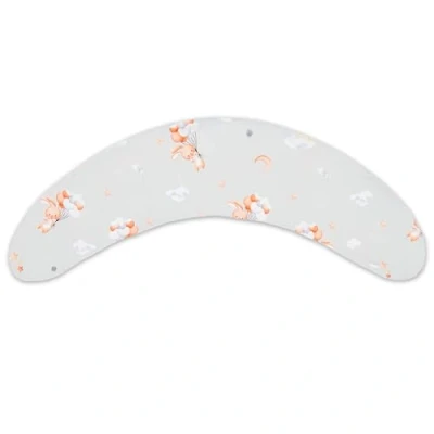 Imagen de Totsy Baby Funda de Almohada Lactancia XXL para Dormir Lado Algodón Embarazo 190 cm Conejo