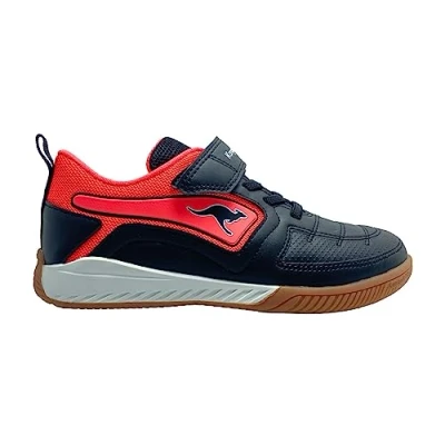 Imagen de KangaROOS Bloque K5 Ev, Zapatillas Unisex Adulto, Jet Black Fiery Red, 38 EU