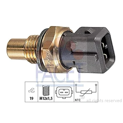 Imagen de FACET 7.3306 Sensor de Temperatura Aceite M12x1,5 Made in Italy OE Equivalent