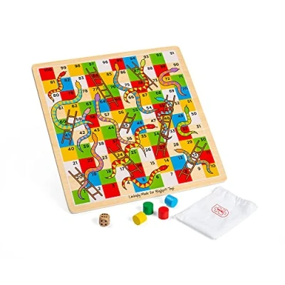 Imagen de Bigjigs Toys Escaleras y Serpientes Tradicional