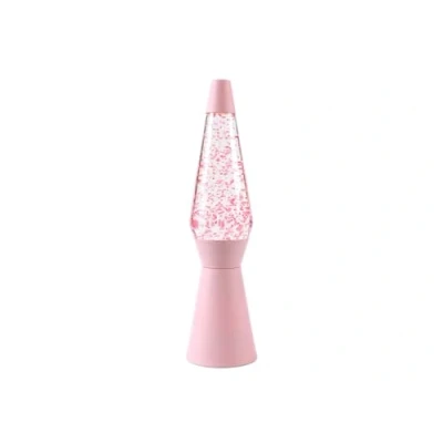 Imagen de I TOTAL® Lámpara de lava, efecto burbujas, lava lamp colorida (rosa pastel brillante)