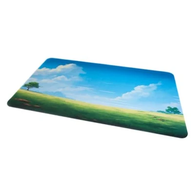 Imagen de playmats.eu Pokemon Alfombrilla de Goma para Juegos Cartas (61 x 35,5 cm, 24 14 Pulgadas), Color Pradera, 62 cm / 24&quot; 14&quot; (K071)